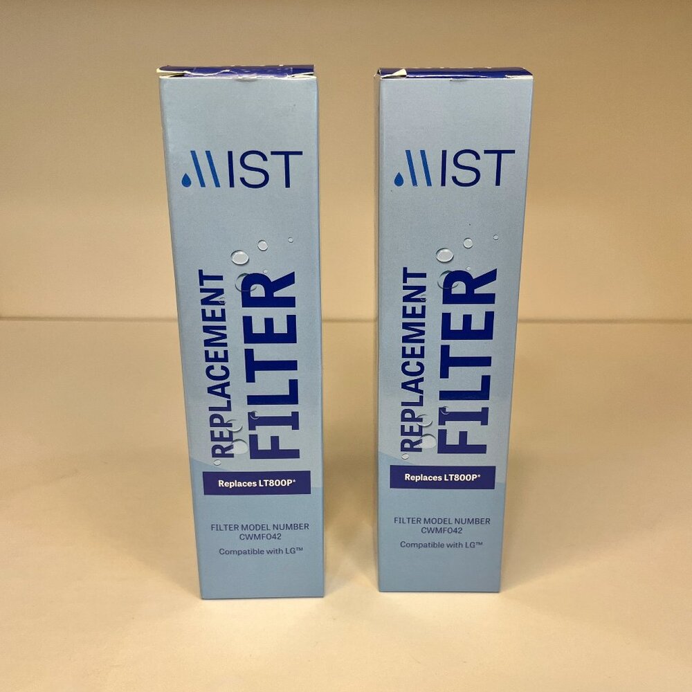 Mist Replacement Water Filters * CWMF042 * Replaces LT800P * LG * New In Box